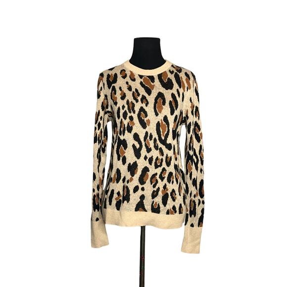 A New Day animal print long sleeves sweater size Small - Picture 1 of 8